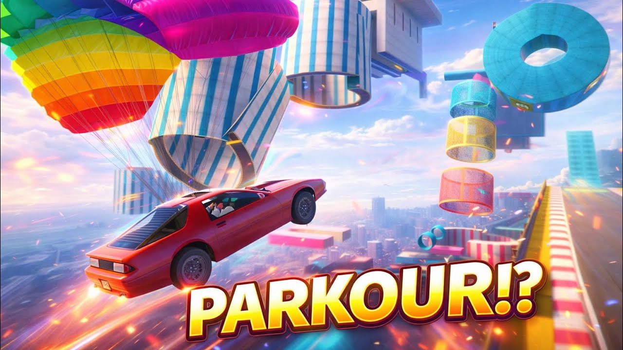SA RAGE QUITTE SUR LE PARKOUR!?