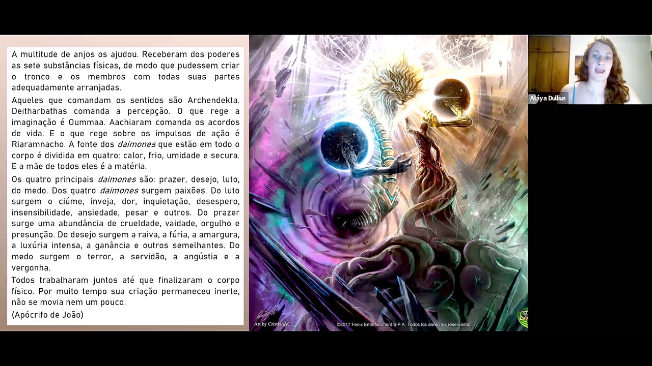 O Adão Psíquico - A Ignorância e as paixões dos arcontes. (26/27)