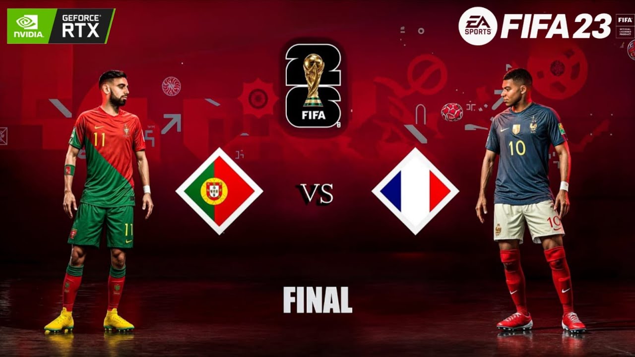 FIFA 23 - Portugal vs. France - FIFA World Cup 2022 Final Match  | PC ™ RTX 3060 12 GB