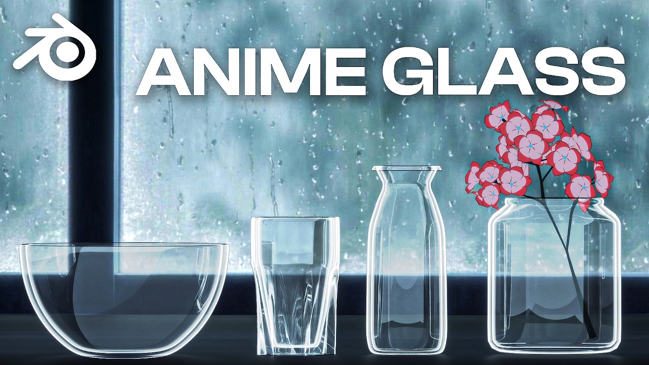 Create Anime Glass in Blender (Eevee and Cycles)