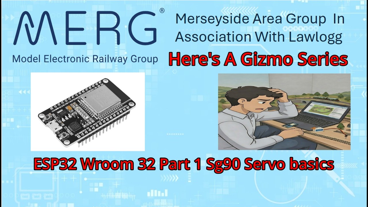 Here's A Gizmo ESP32 Wroom 32 Part 1 Sg90 Servo Basics