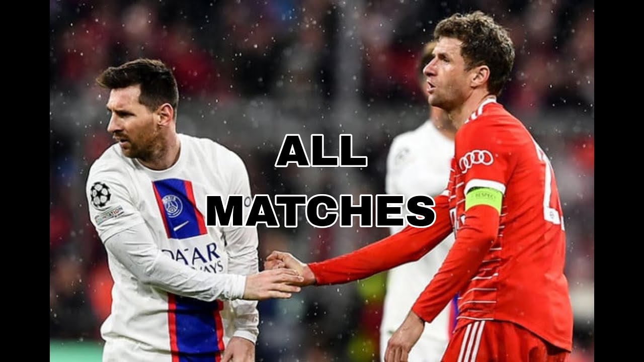 Messi vs Müller all matches
