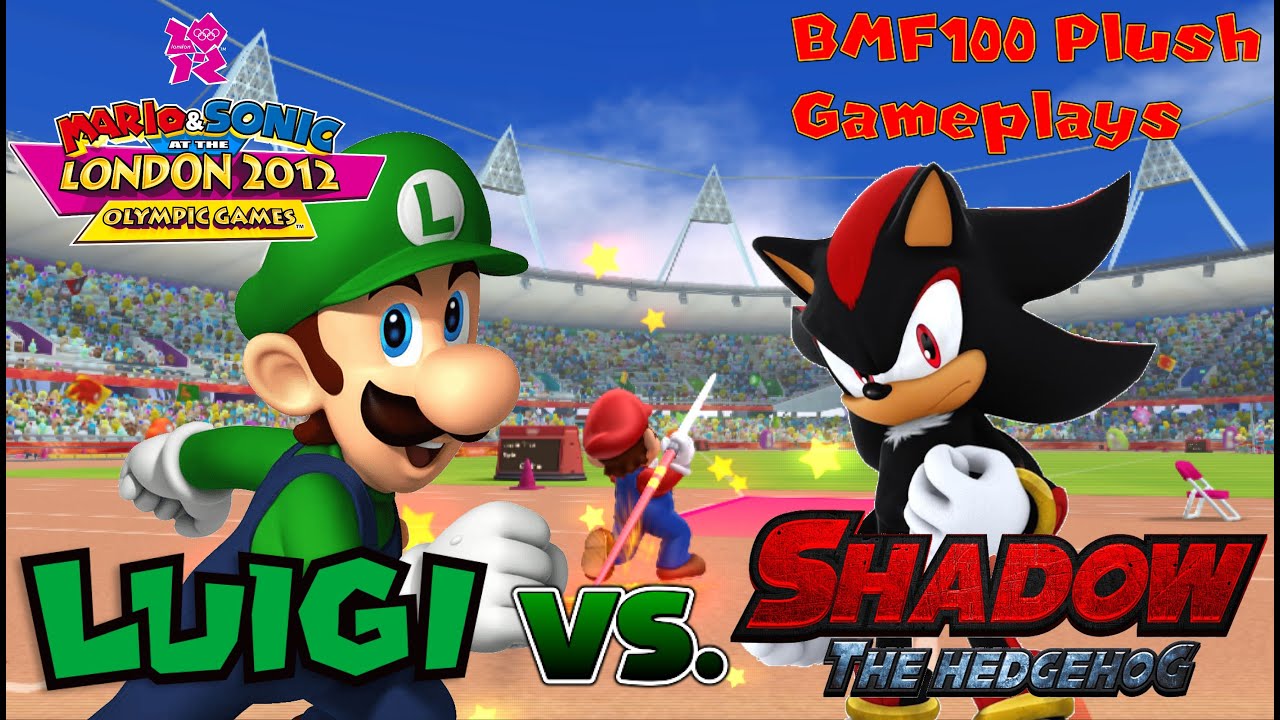 BMF100 Plush Gameplays: Luigi & Daisy Returns + Luigi Vs Shadow Mario Sonic London 2012 Gameplay!