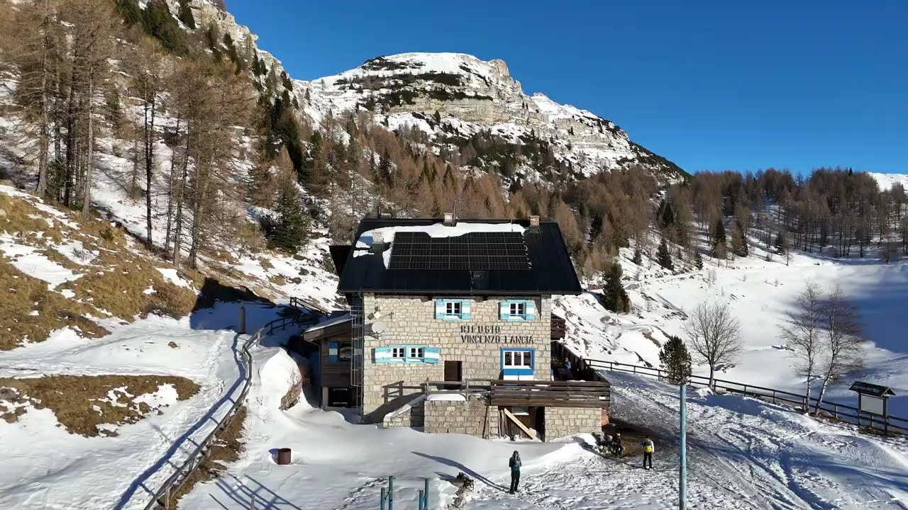 Volo con Drone sul Rifugio Lancia (TN)