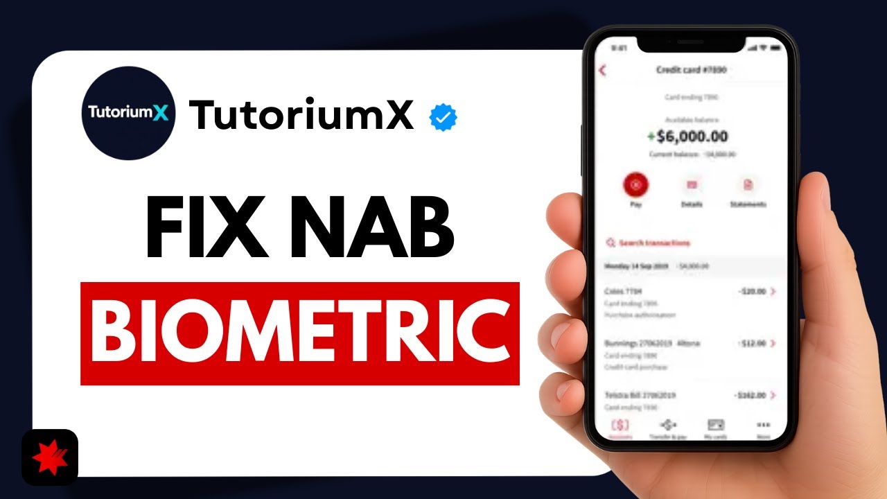 How to Fix NAB App When Biometrics Stop Working