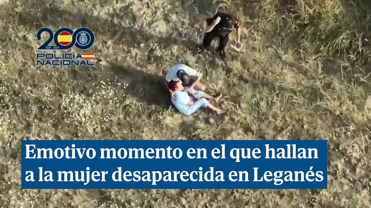 Así fue el momento en el que hallan a la mujer de la pareja con Alzheimer desaparecida en Leganés