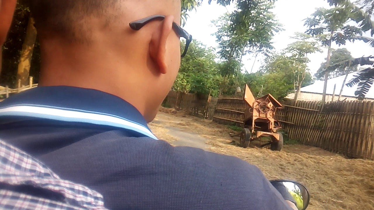 A bike ride in Ugolchari, Panchari