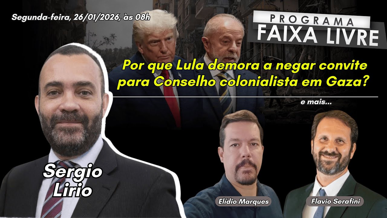Lula não responde ao chamado de Trump e levanta dúvida | FL. 26.01