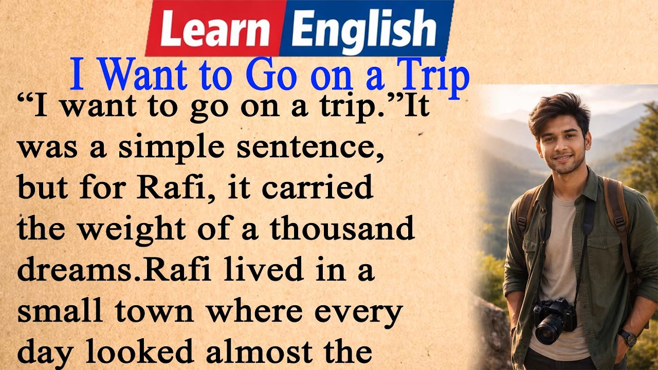 “From Dreams to Journeys: The Story of Rafi”