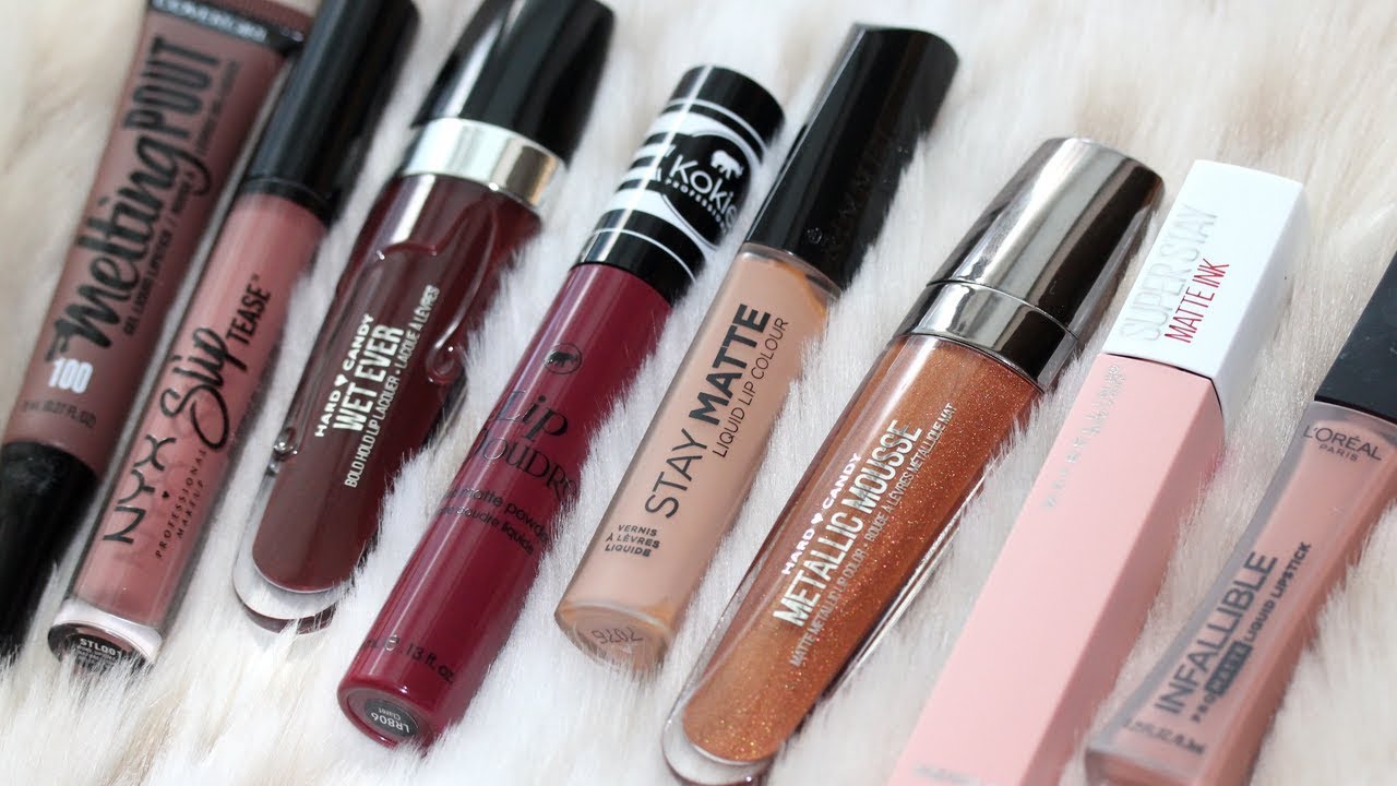 Drugstore Lipstick Review | Liquid Lipstick WEAR Test