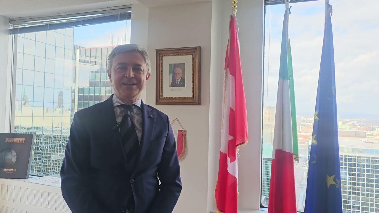 Videomessaggio Alessandro Cattaneo (Ambasciatore Canada)