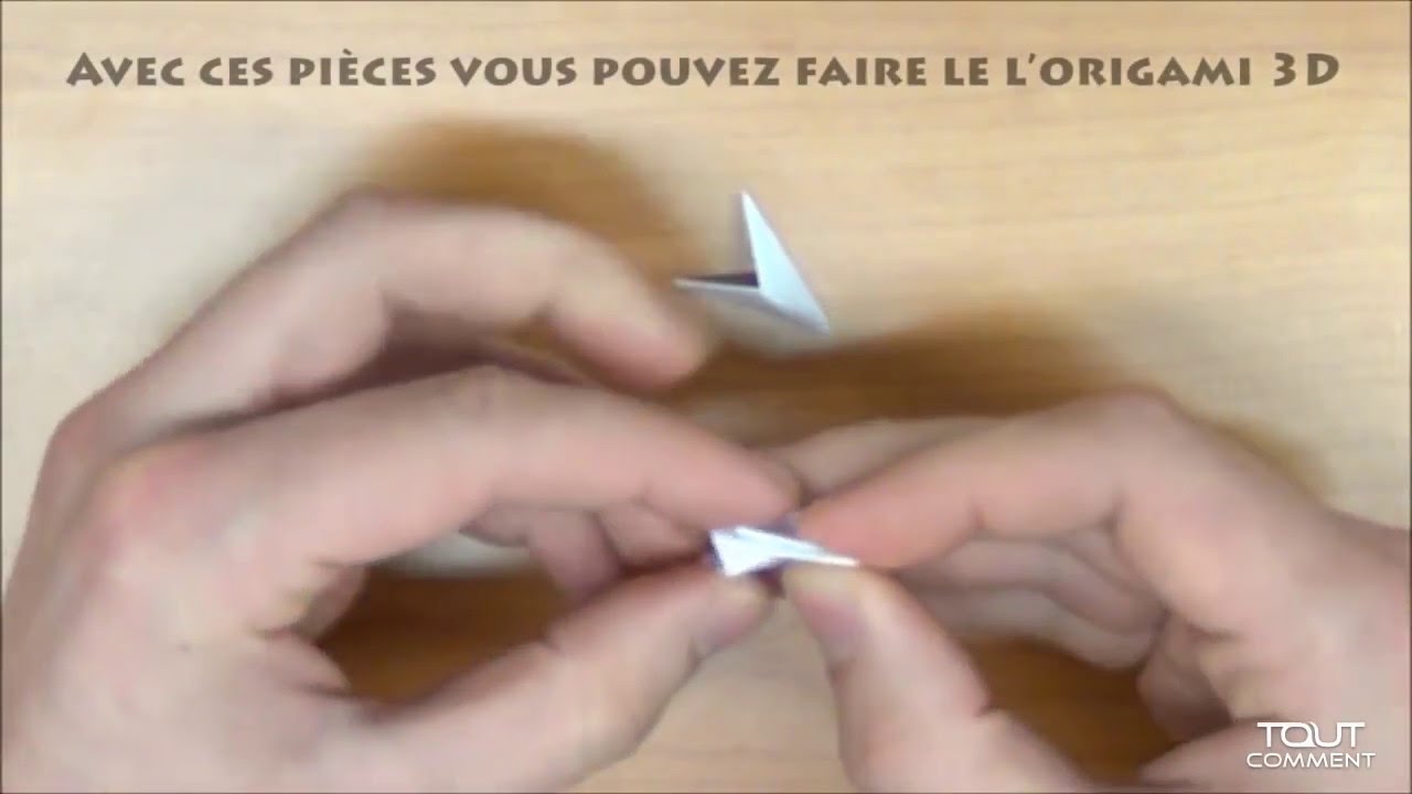Comment faire un origami 3D facile en français