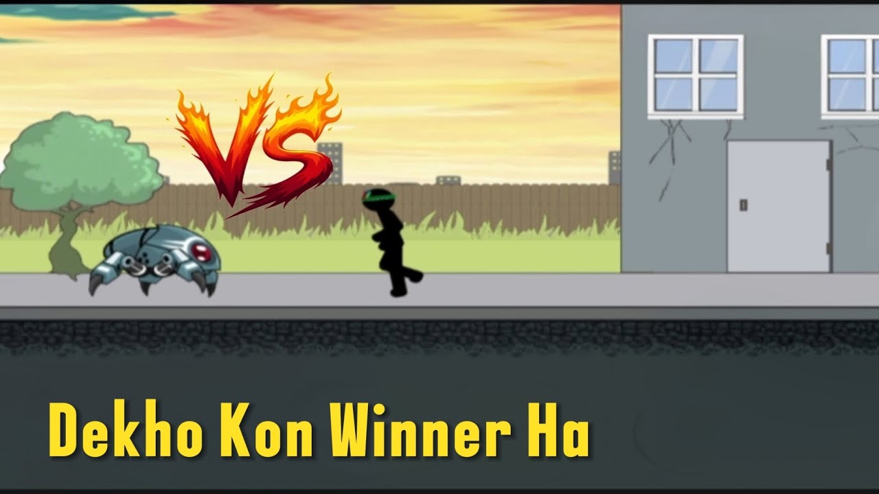 Level 6 Game play| 1vs 1 Game play| fighting videos| viral video| anger of stik 5 