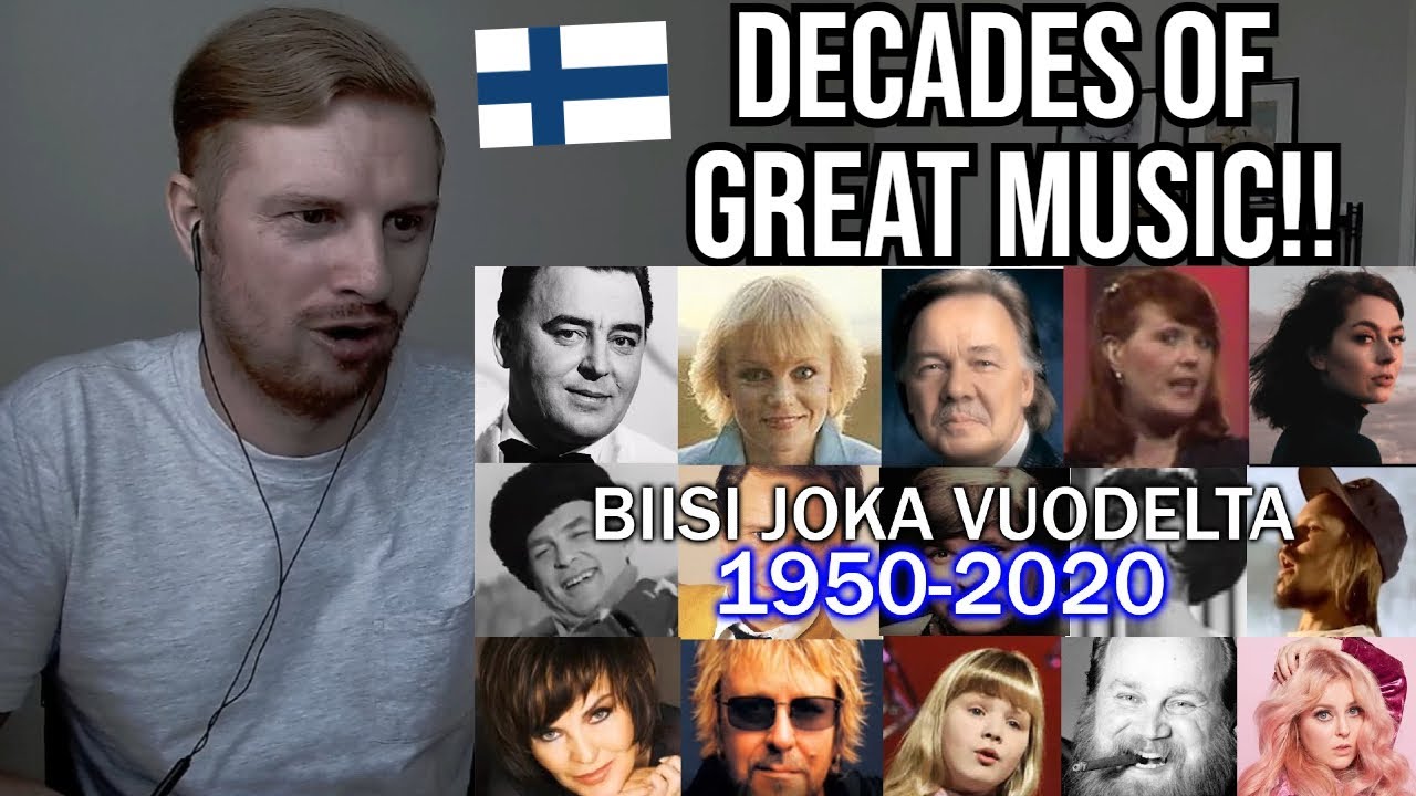 Reaction To Finnish Music Evolution (1950-2020)