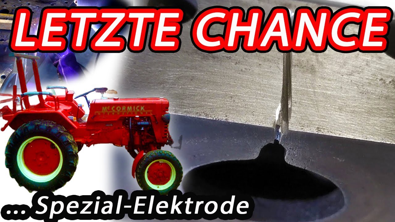 GUSS Schweißen für Oldtimer Trecker! 1zu1 Anleitung