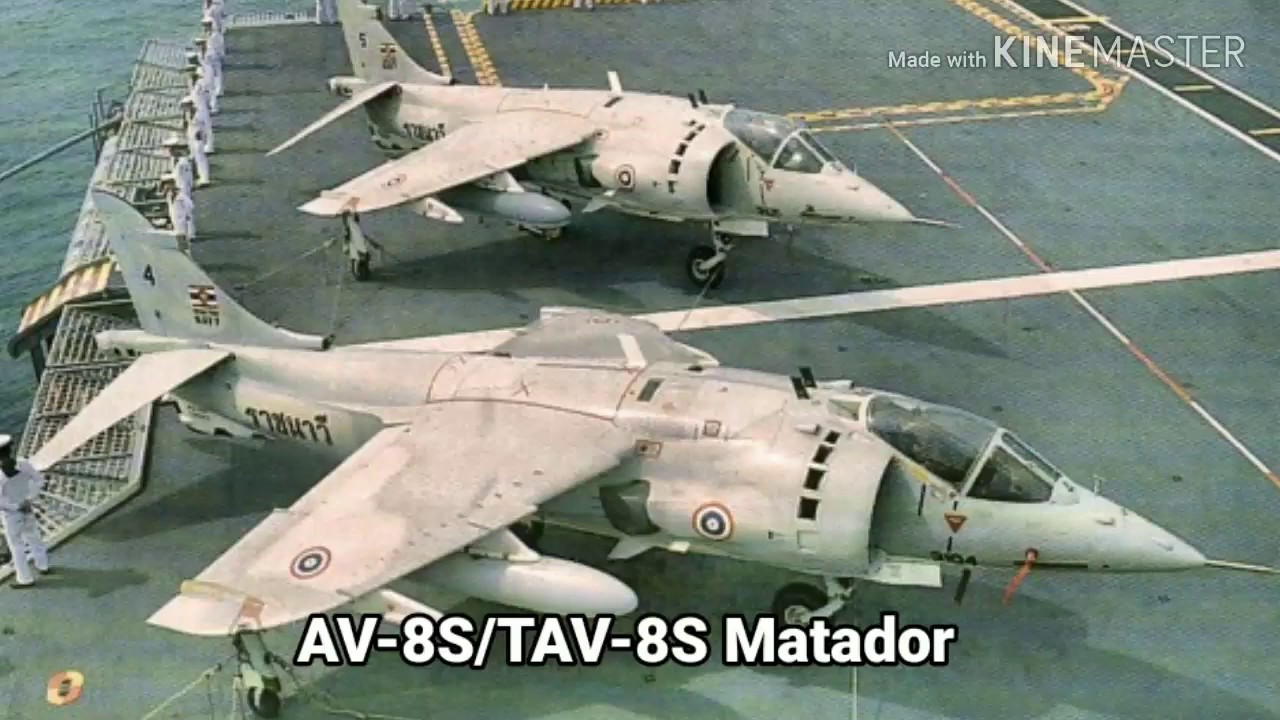 AV-8S/TAV-8S Matador อดีตเครื่องบินรบประจำร.ล.จักรีนฤเบศร/FORMER THAI NAVY AIR FIGHTER(THAI HARRIER)
