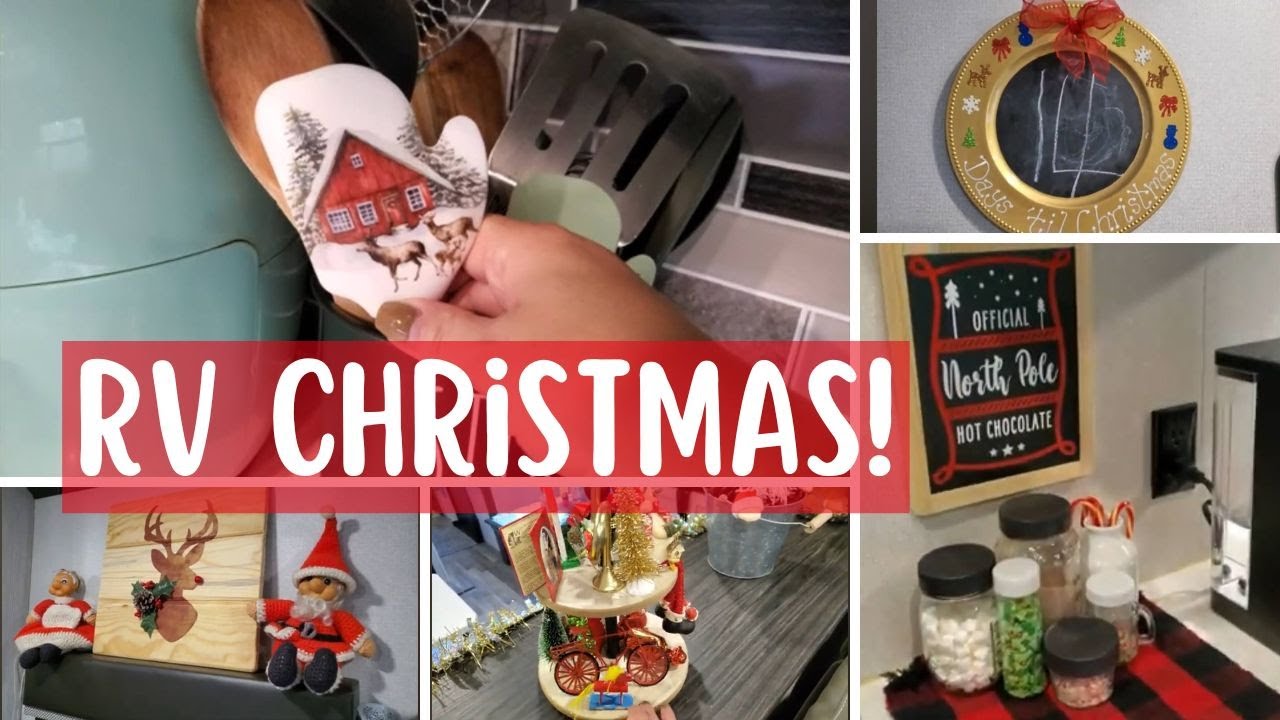 Rv Life Christmas Decoration Ideas! Full-time rv living