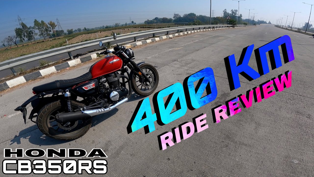400 KM Ride Review of Honda CB350 RS || Better than RE classic 350 ?? Top speed , Mileage , comfort