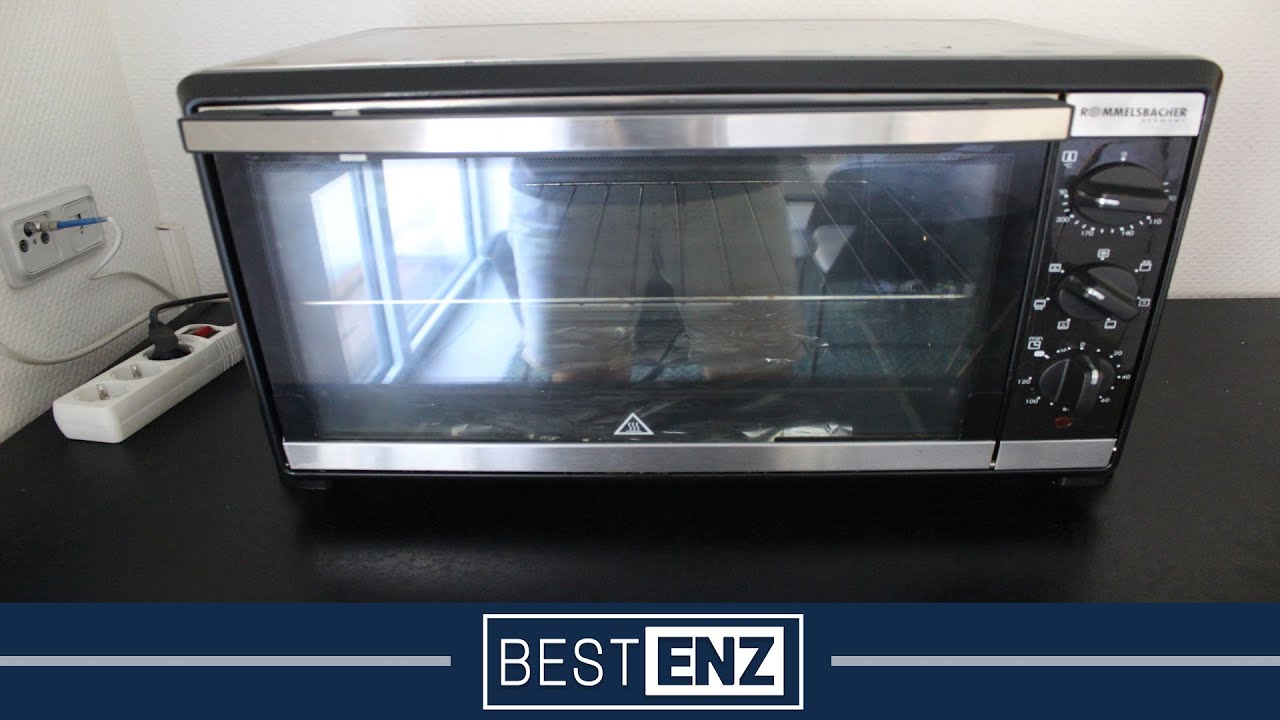 🥇 Rommelsbacher Back & Grill Ofen BG 1805/E Test – Grill mit Ober- und Unterhitze