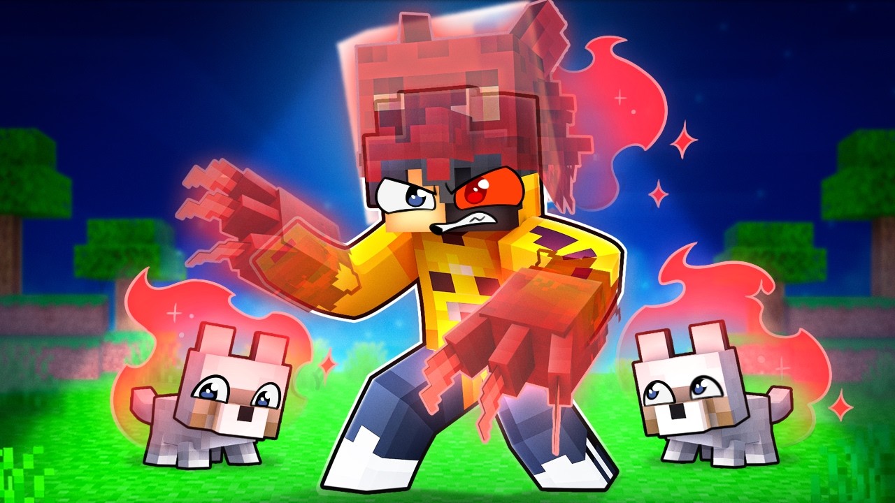 Minecraft, but BABY MOBS Give POWERS!