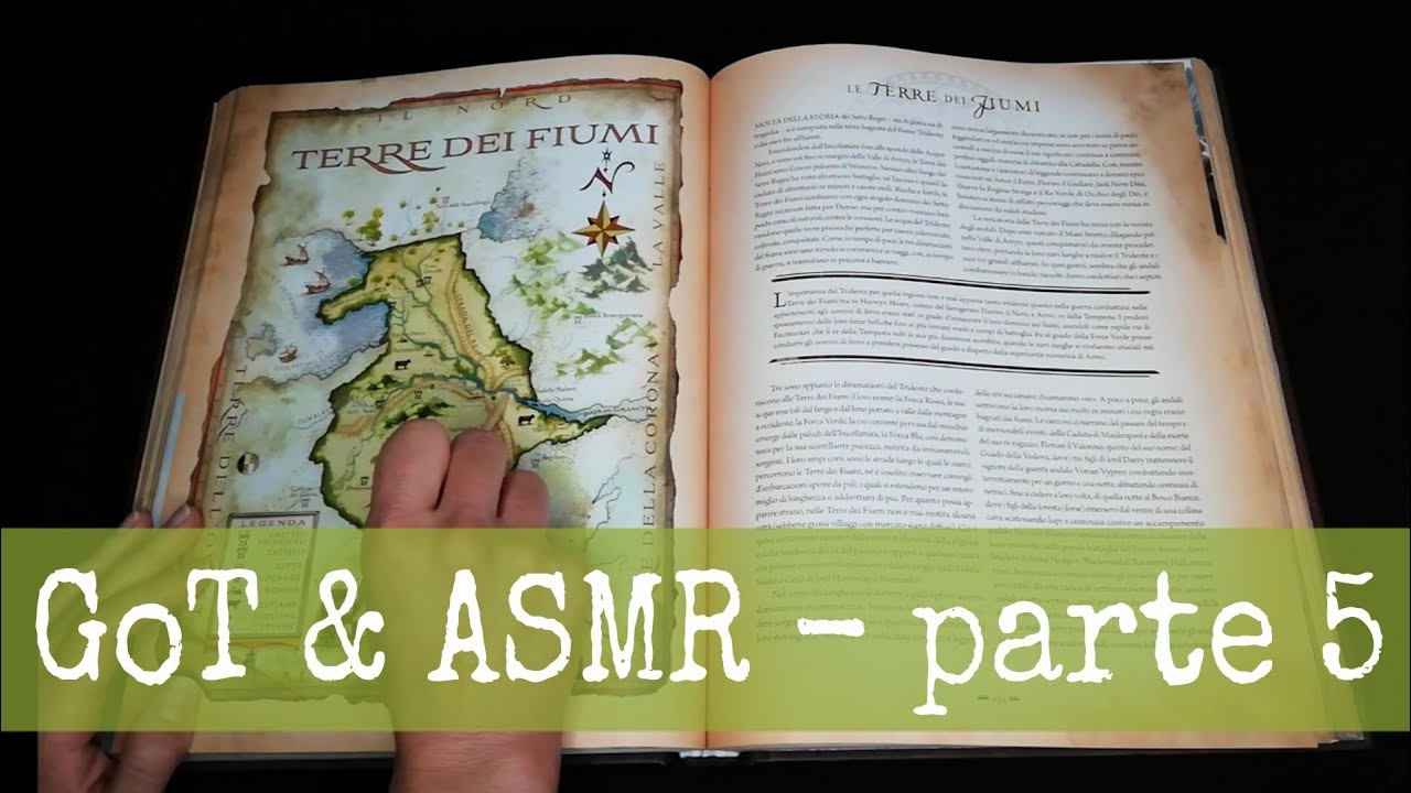 ASMR [ita] il mondo del ghiaccio e del fuoco - le Terre dei Fiumi e la Valle