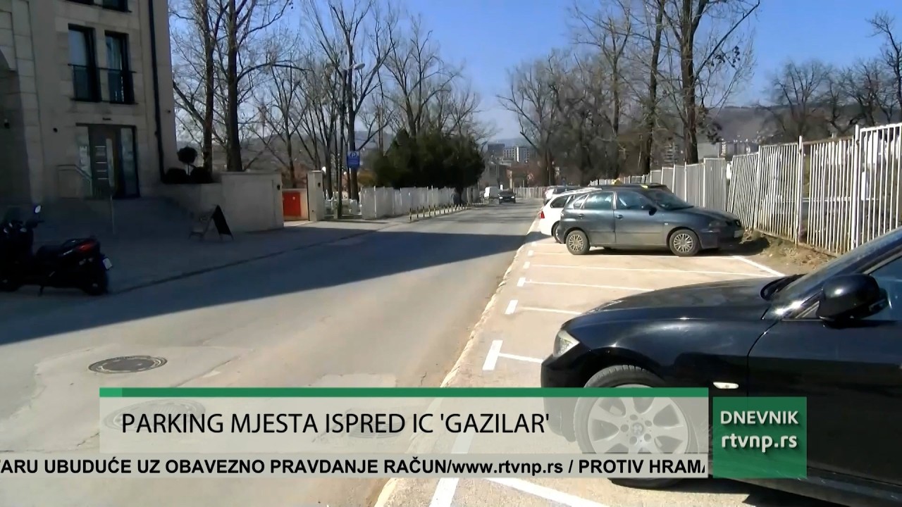 Oko 60 parking mjesta obilježeno ispred IC „Gazilar“
