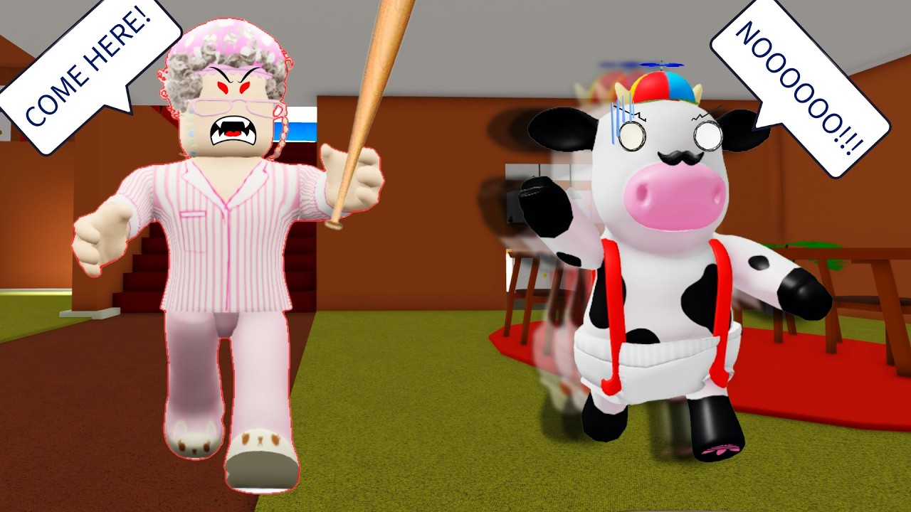 Dont Wake Grandma! 👵 FUNNY MOMENTS ROBLOX