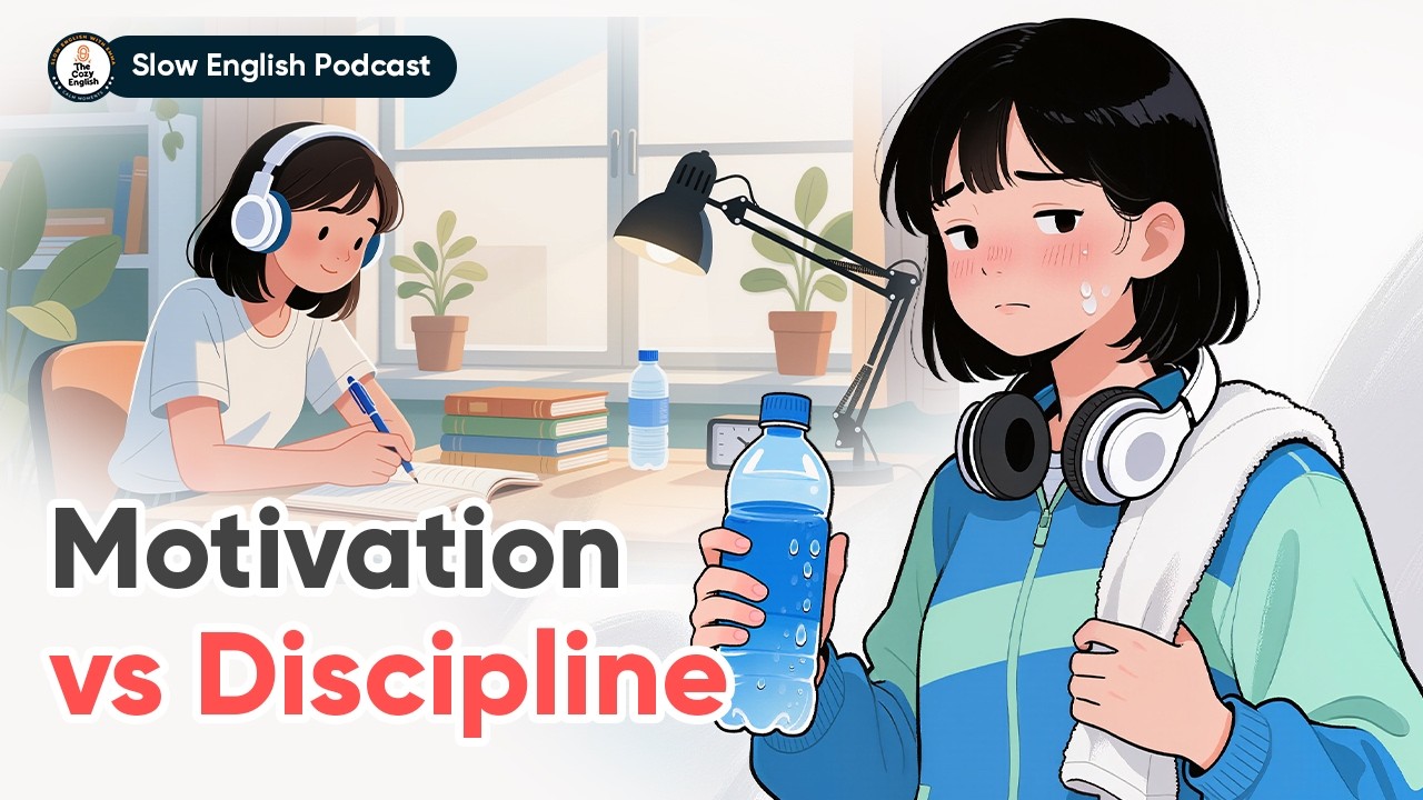 Motivation vs Discipline | Stop Waiting for Motivation | English Listening Practice B1