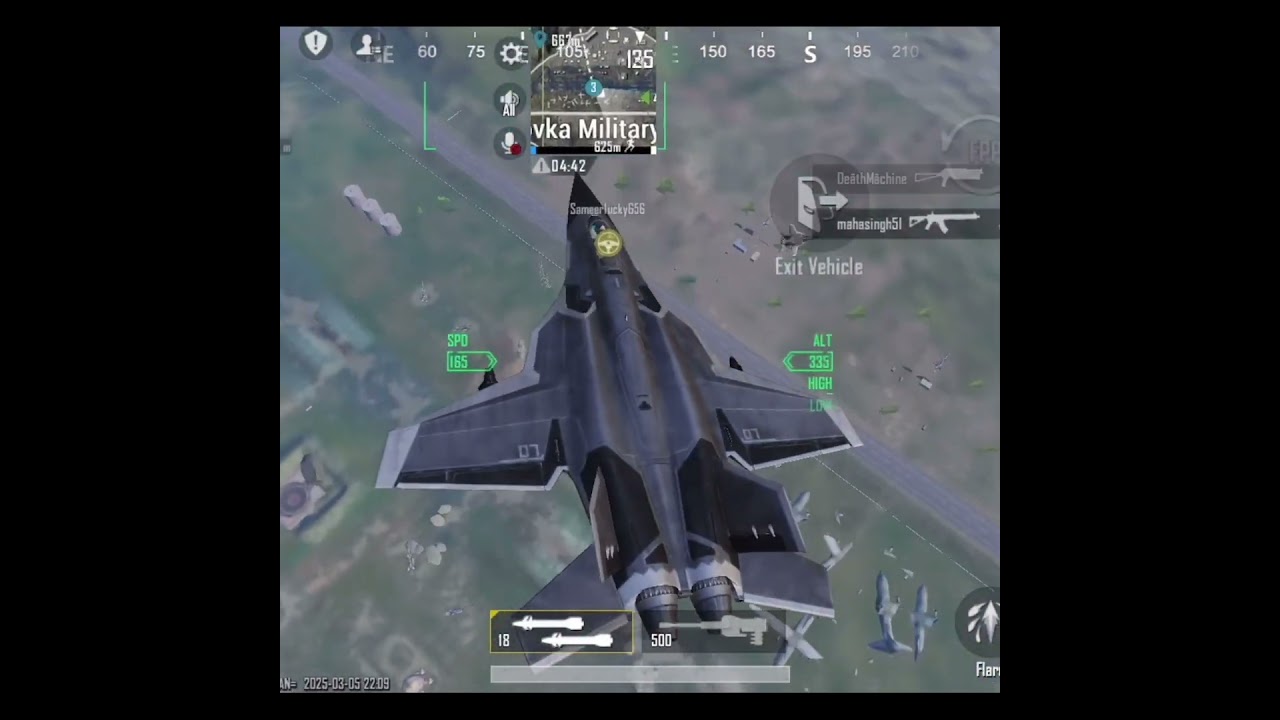 Secret of using fighter jet in payload PUBG🤯 #bgmi #pubgmobile #pubg #fighterjetpubg #pubgpayload