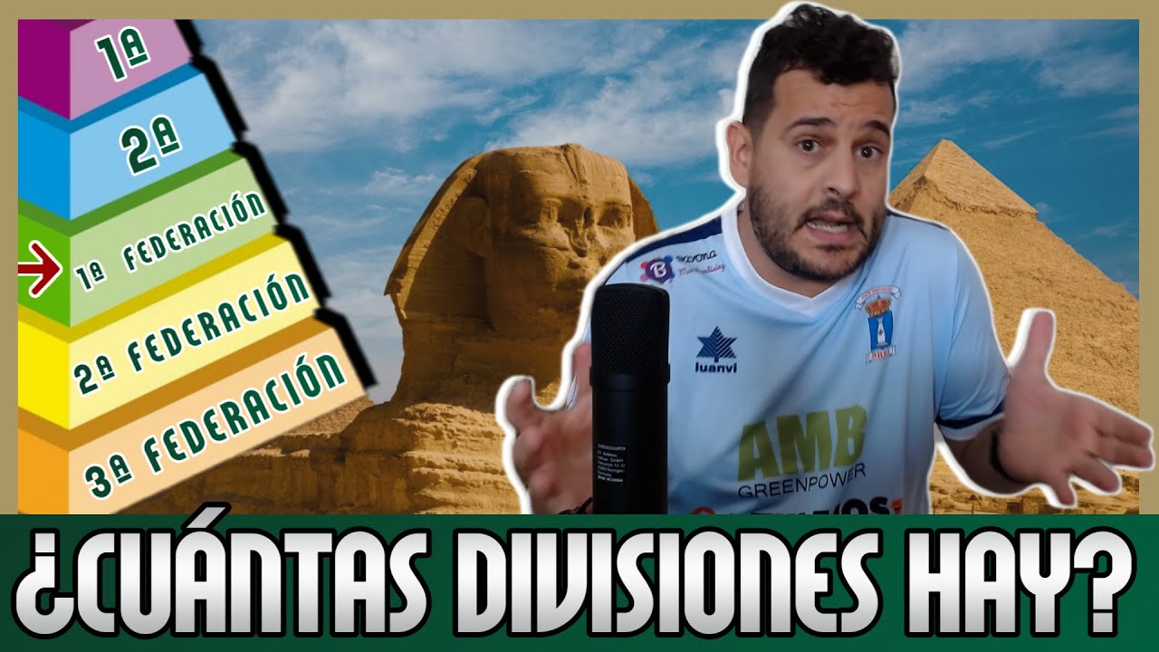La PIRÁMIDE del FÚTBOL ESPAÑOL. Así se dividen sus CATEGORÍAS.