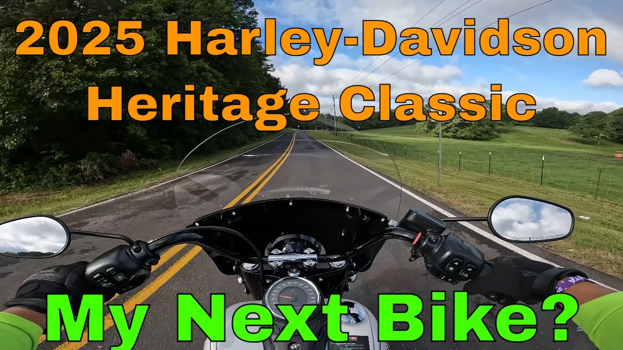 Harley Heritage Classic (2025) — серьезный претендент на место моего следующего туристического мо...