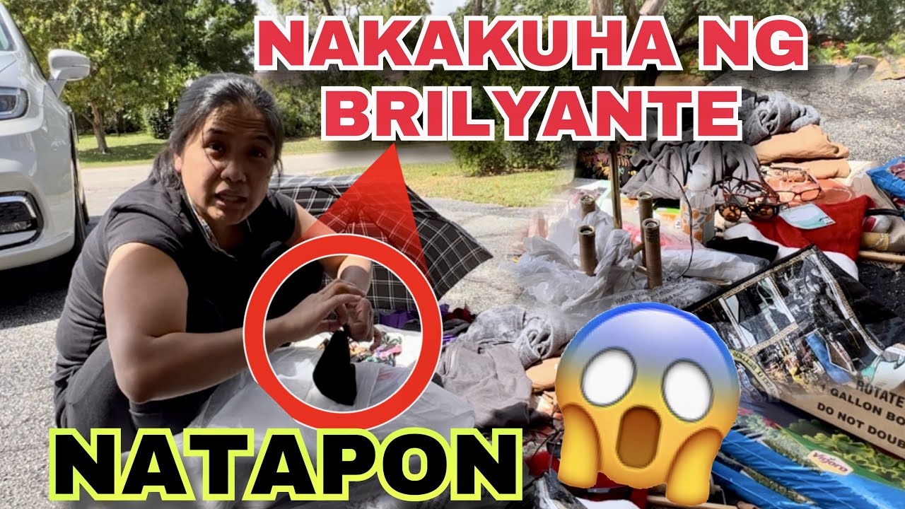 DUMPSTER DIVING NAKAKUHA NG BRILYANTE NATAPON | Inday Roning