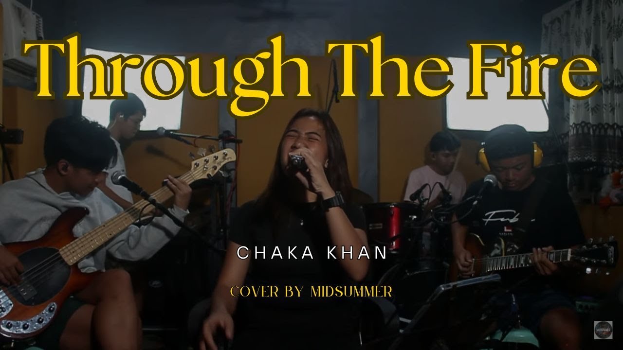 Through The Fire - Chaka Khan (Cover by MidSummer) Live at TinyRoom Studio