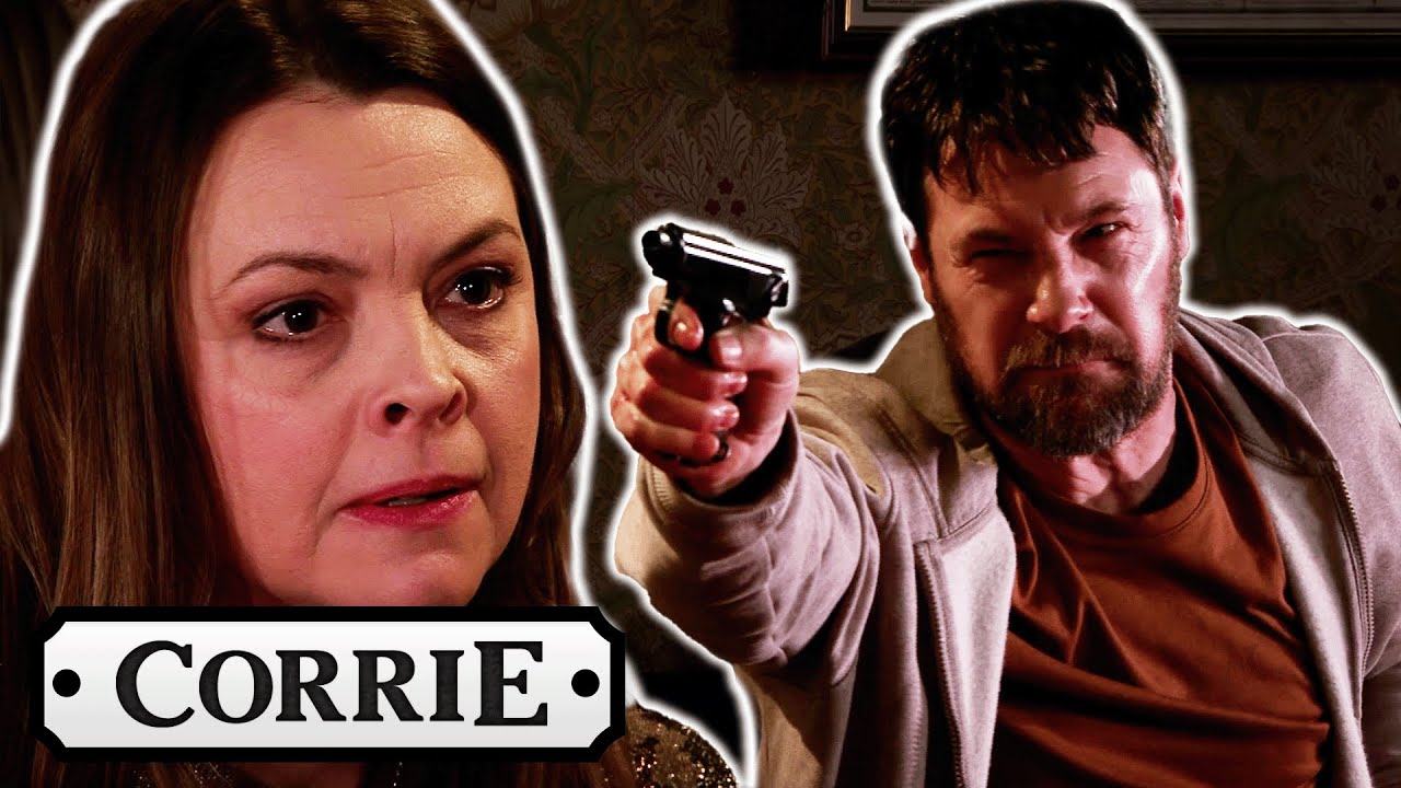 Rob Points A GUN At Tracy | Coronation Street