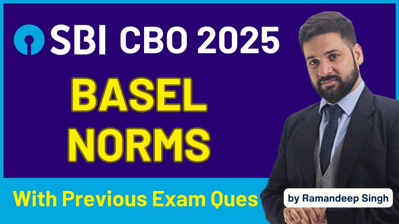 Basel III Norms MCQs for SBI CBO 2025 | Explained by Ramandeep Singh