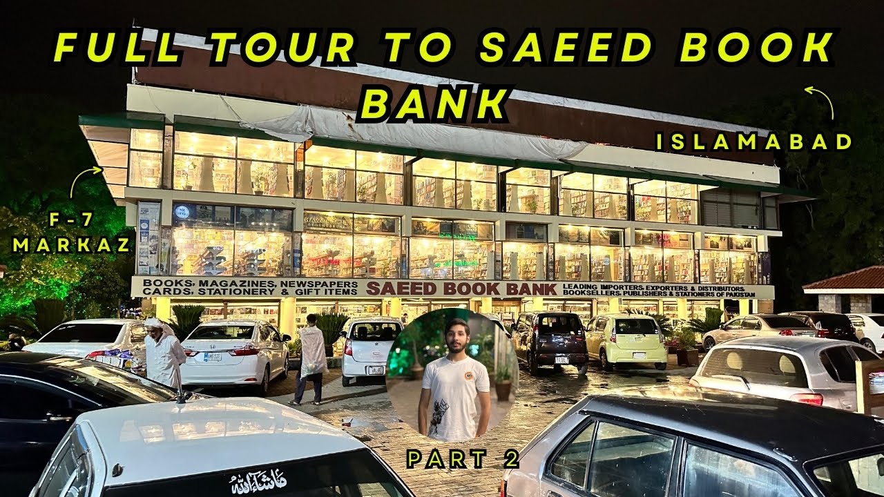 Full Tour To Saeed BookBank 📚 | Part 2 | Islamabad |Ahsan K Vlogs | 2k24 |