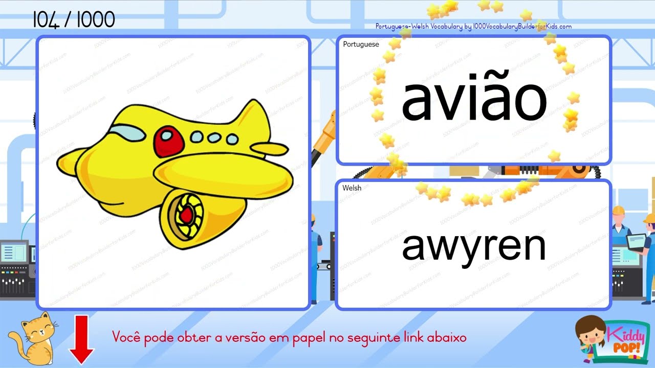 😍 Aprenda o vocabulário básico de Português Galês para iniciantes