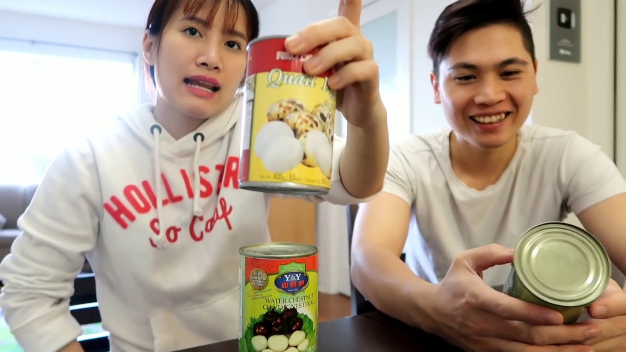 ĂN THỬ MÃ THẦY, TRỨNG CÚT, NẤM RƠM ĐÓNG HỘP CANADA. LÝ DO HÙNG NÓI CHUYỆN NHIỀU.VLOG SIÊU HÀI HƯỚC.