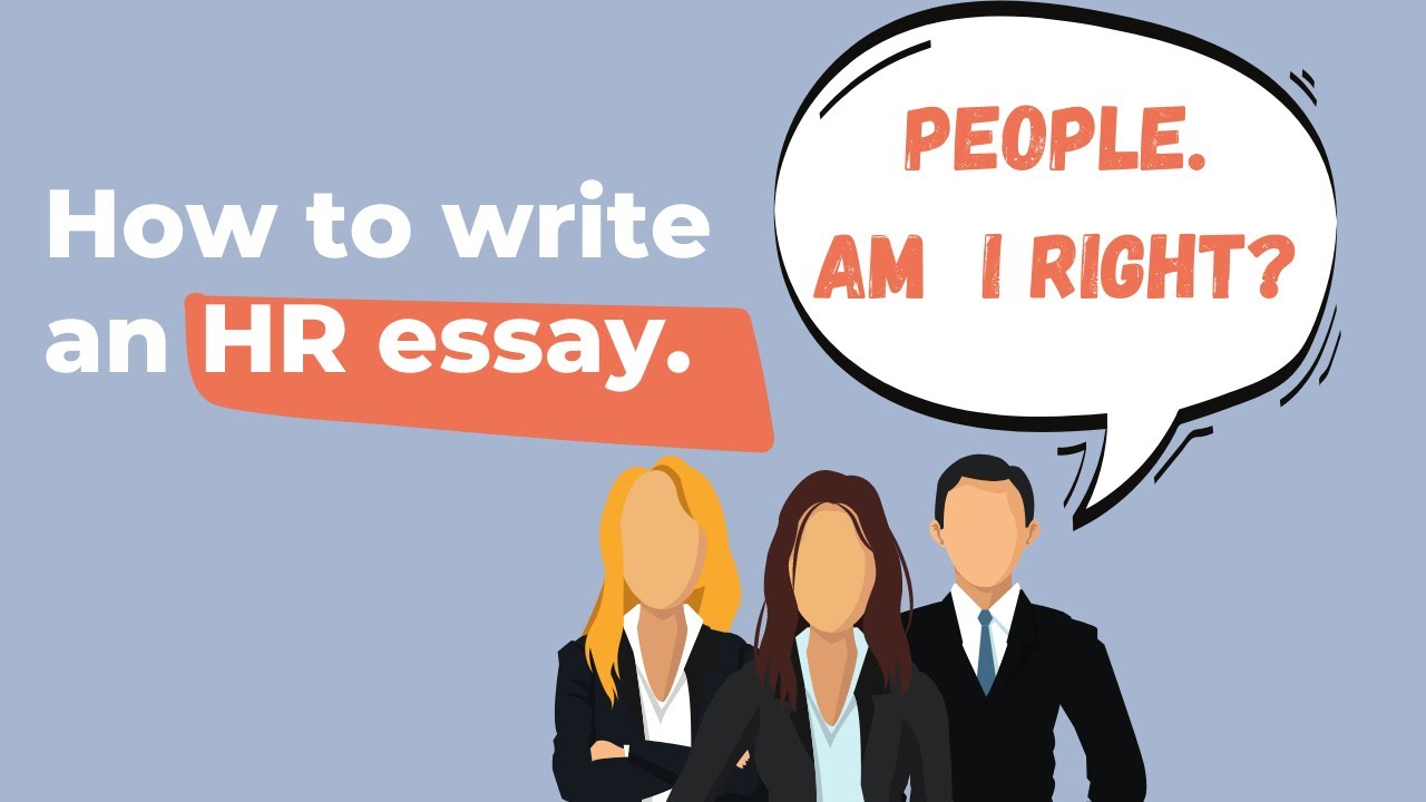 Writing Business Studies essays: HR (2020 HSC question)