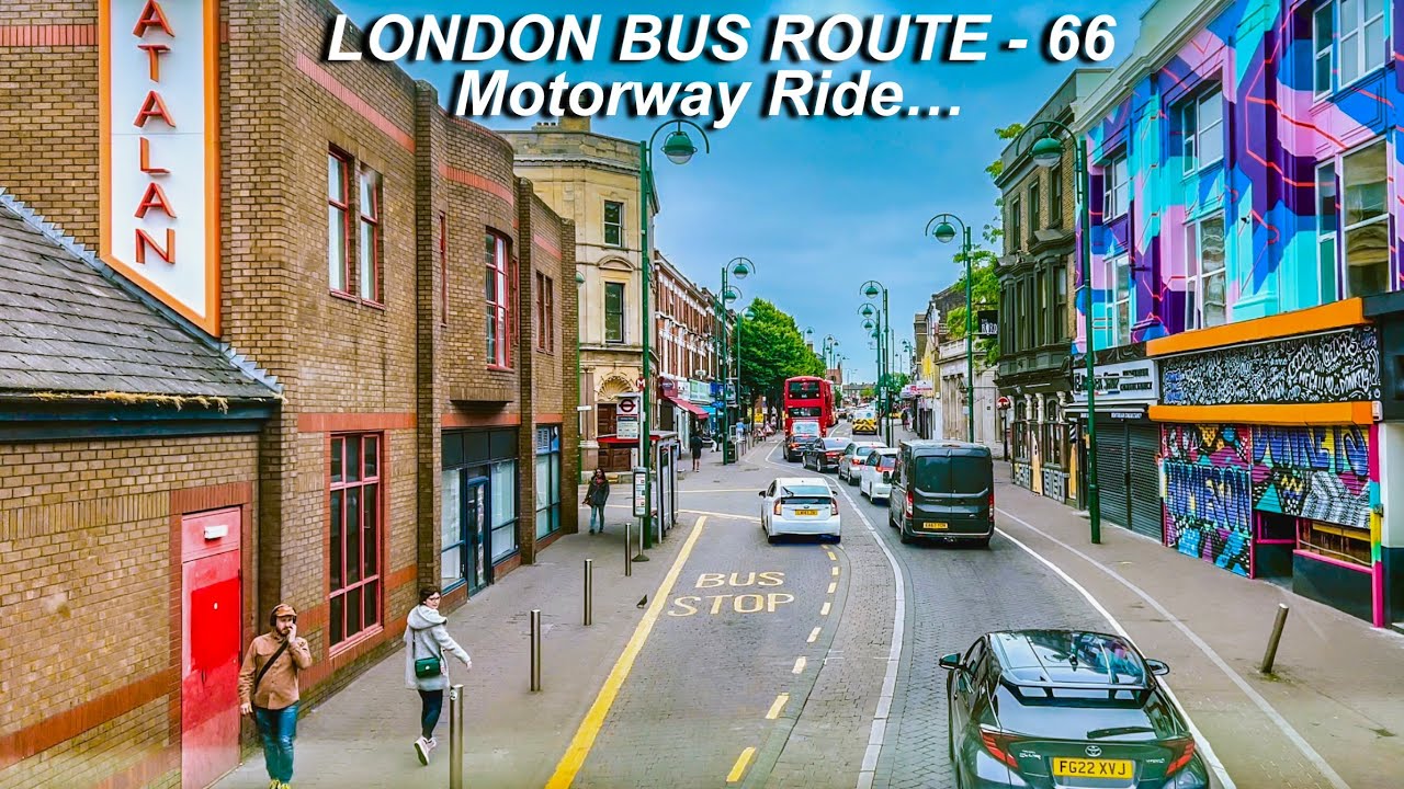 London Bus Rides 🇬🇧 Route 66 🚍 Leytonstone Station To Romford Station