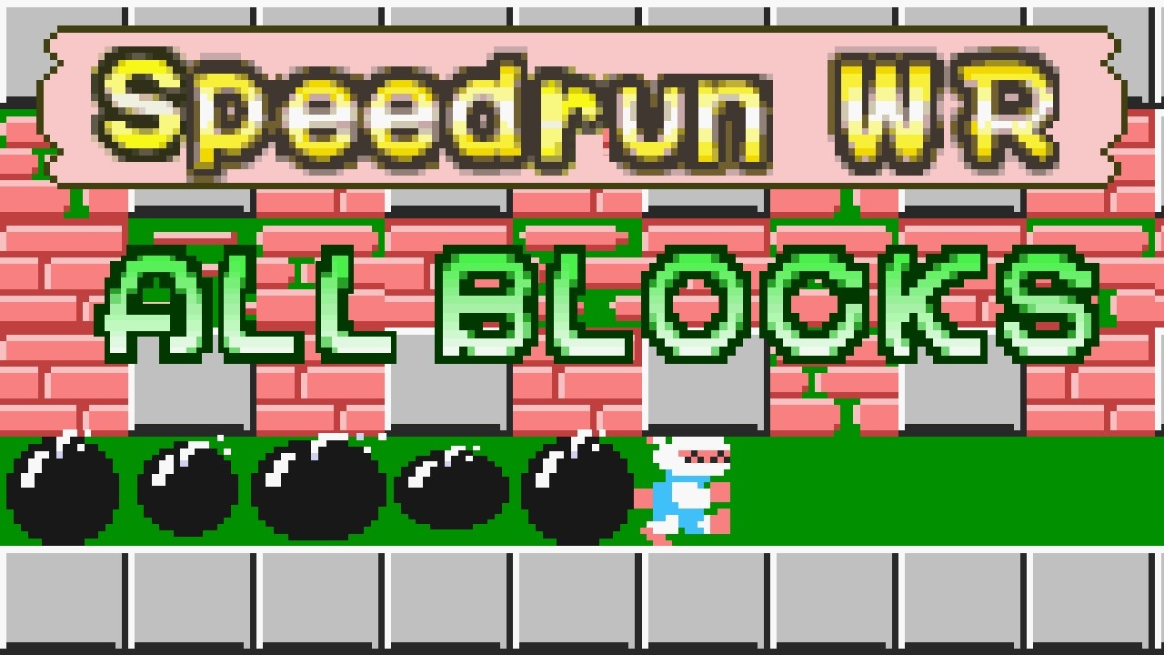 Bomberman (NES) - All Blocks Speedrun (1:01:38) [WR]