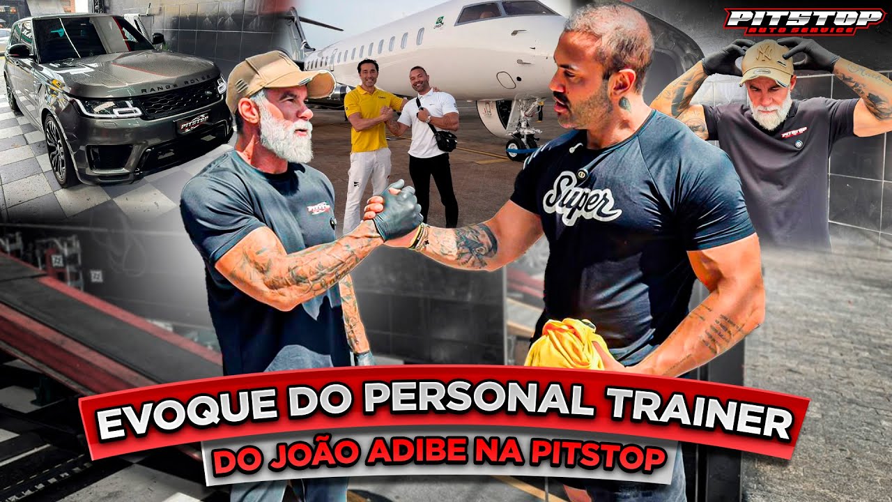 LUIZ SALLES PERSONAL TRAINER DO JOÃO ADIBE VEIO NA PITSTOP...