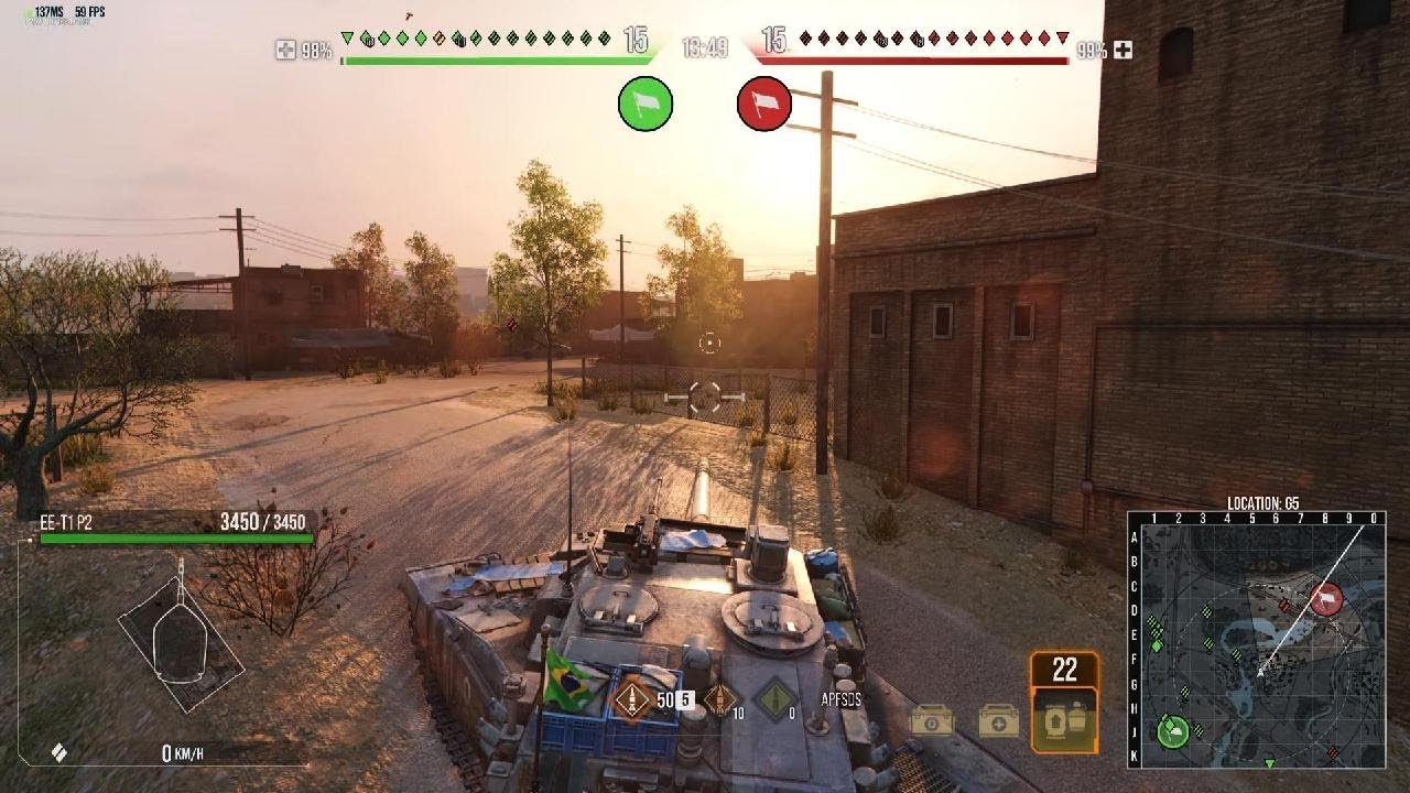 World of tanks Modern Armor PS5  Osório  10 k dmg