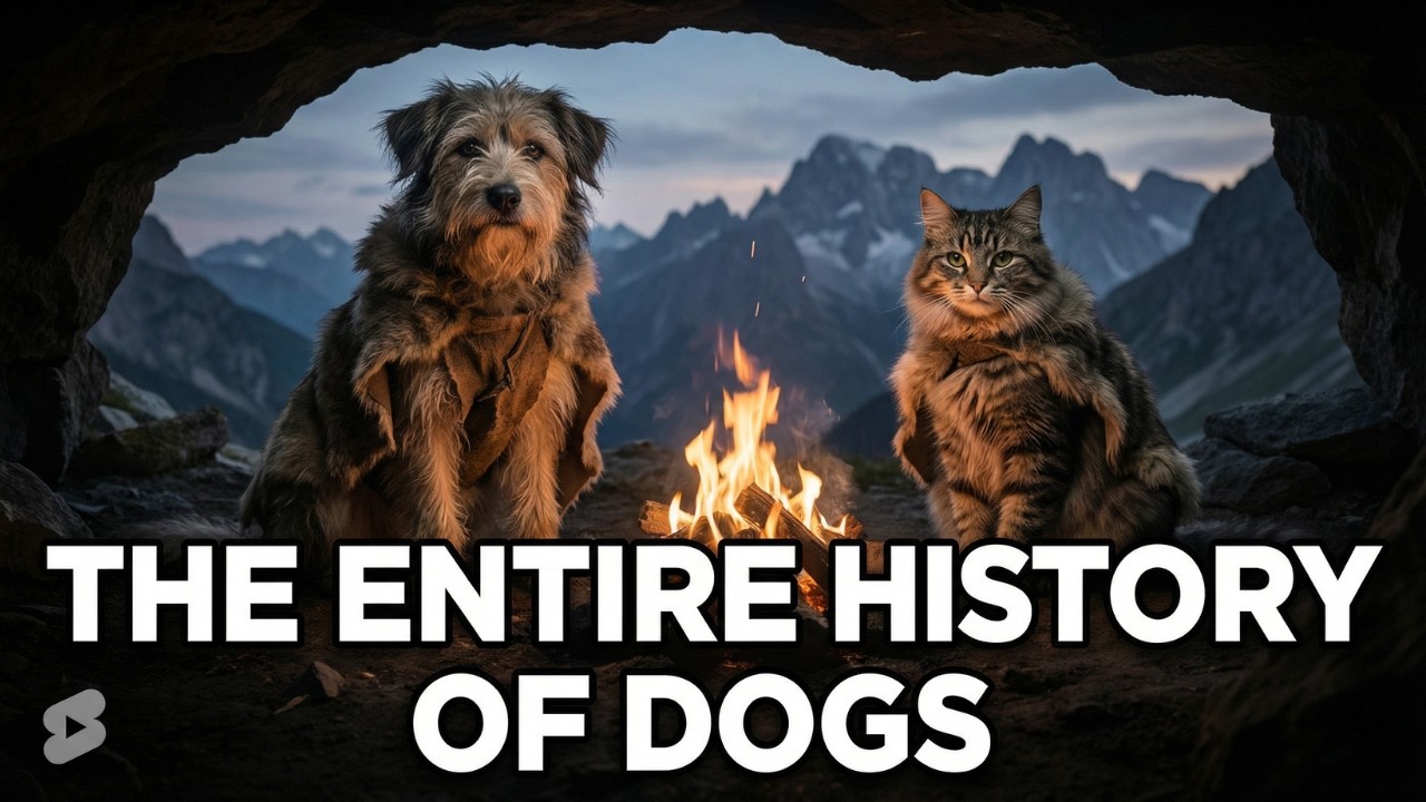 The Entire History of Dogs and Cats:A 30,000-Year Journey Beside Humanity | History for Sleep