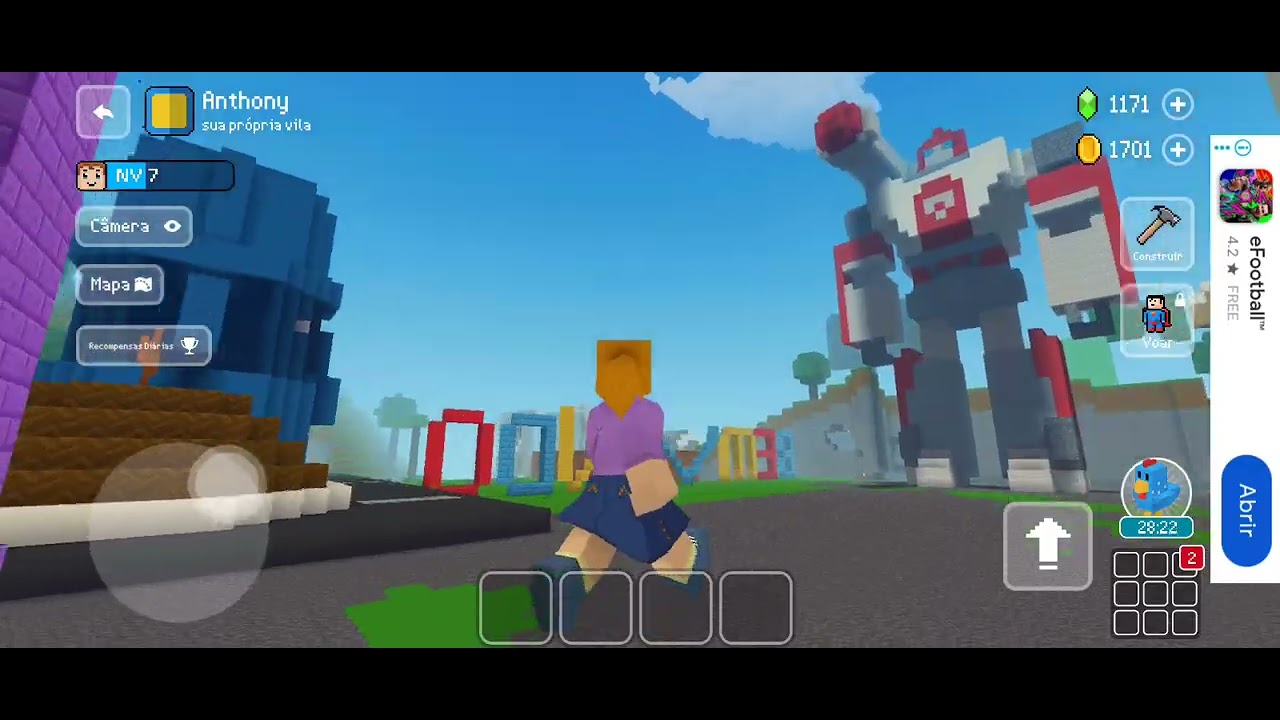 Jogando Minecraft falcificado parte 1!!!