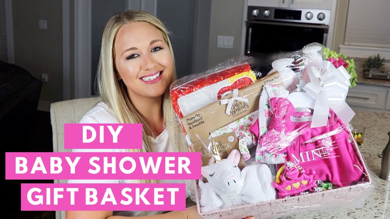 DIY BABY SHOWER GIFT BASKET