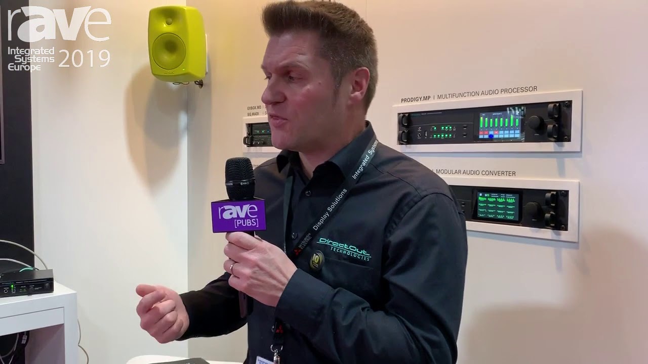 ISE 2019: DirectOut Technologies Features Prodigy.MP Audio Processor