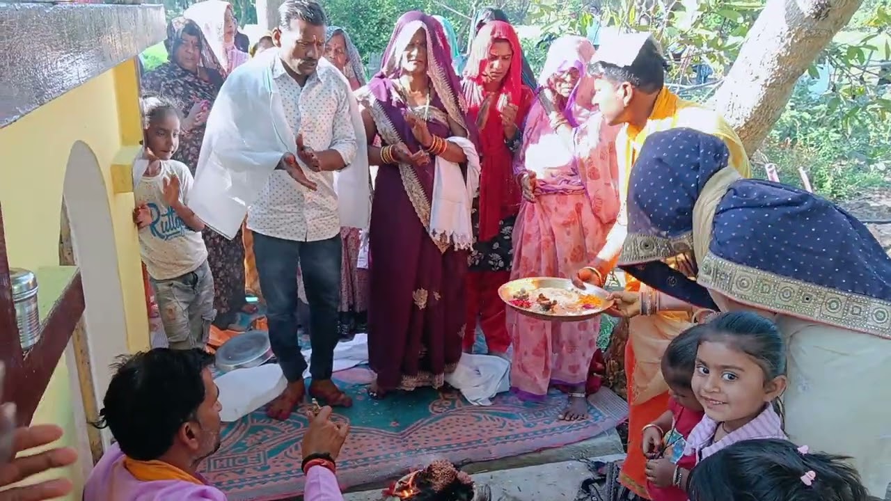 Satyanarayan katha ka aayojan 