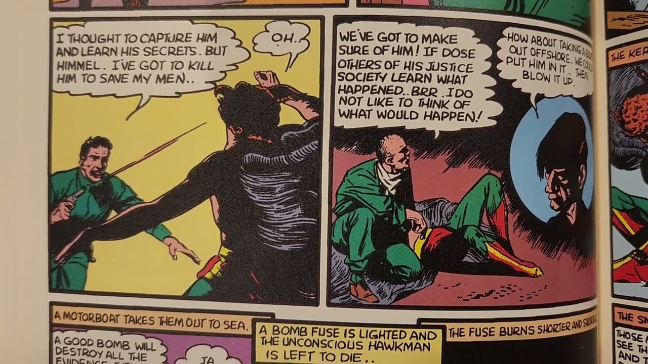 All-Star Comic 9 Justice Society of America The Hawkman Feb-Mar 1942