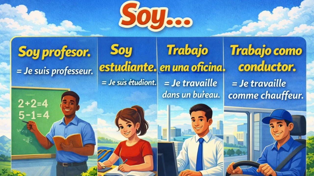 Comment se Présenter en Espagnol 🇪🇸 🇫🇷 